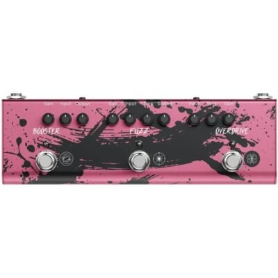 Donner Miyavi Signature Bloodsteel Triple Gitar Pedalı