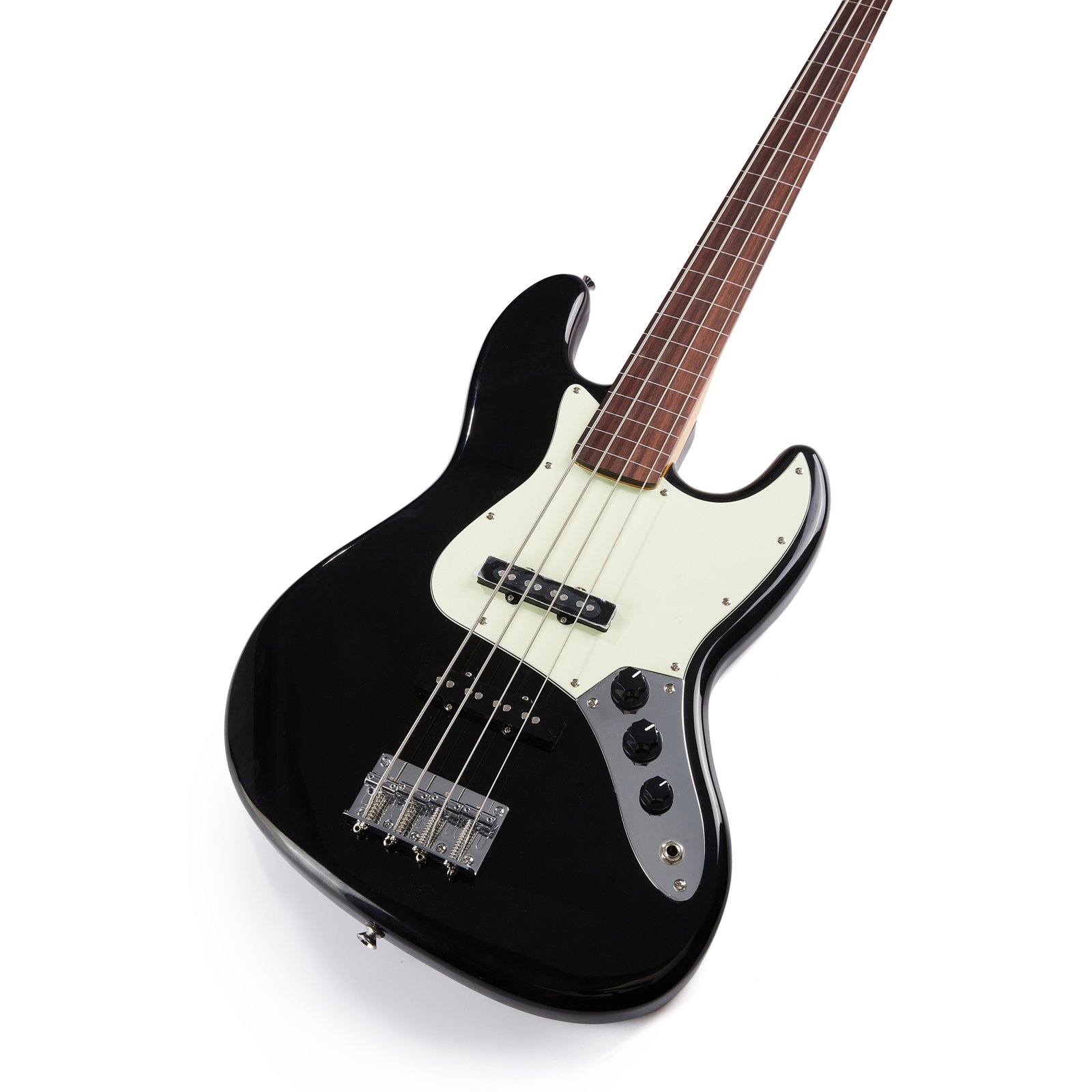SX SJB62 Perdesiz Bas Gitar (Black)