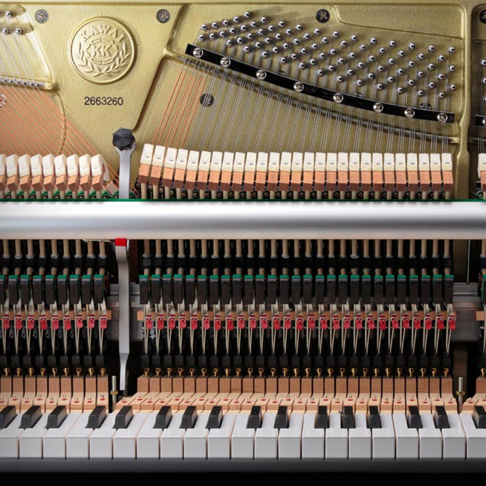 KAWAI K-300 M/PEP Parlak Siyah 122 CM Duvar Piyanosu