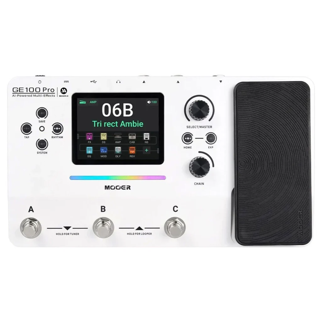 mooer-ge100-pro-intelligent-multi-effects-prosesor