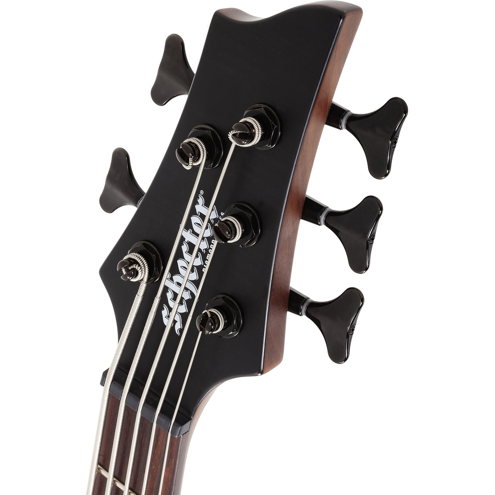 Schecter Charles Berthoud CB Series 5 Telli Bas Gitar (See Thru Black Satin)