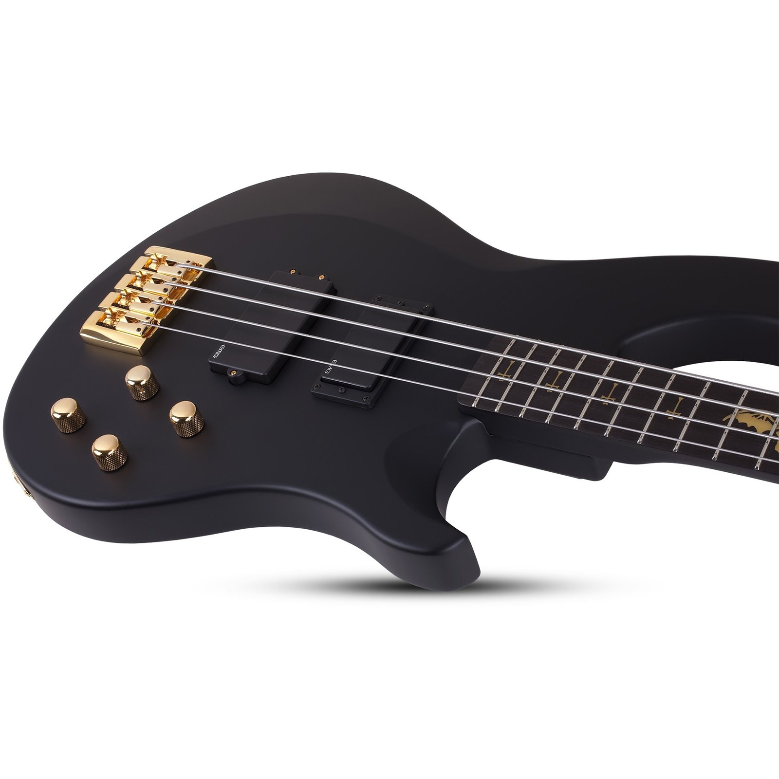 Schecter Johnny Christ Signature Bas Gitar (Mat Siyah)