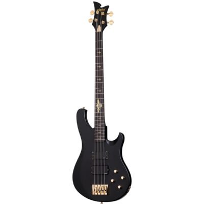 schecter-johnny-christ-signature-bas-gitar-mat-siyah