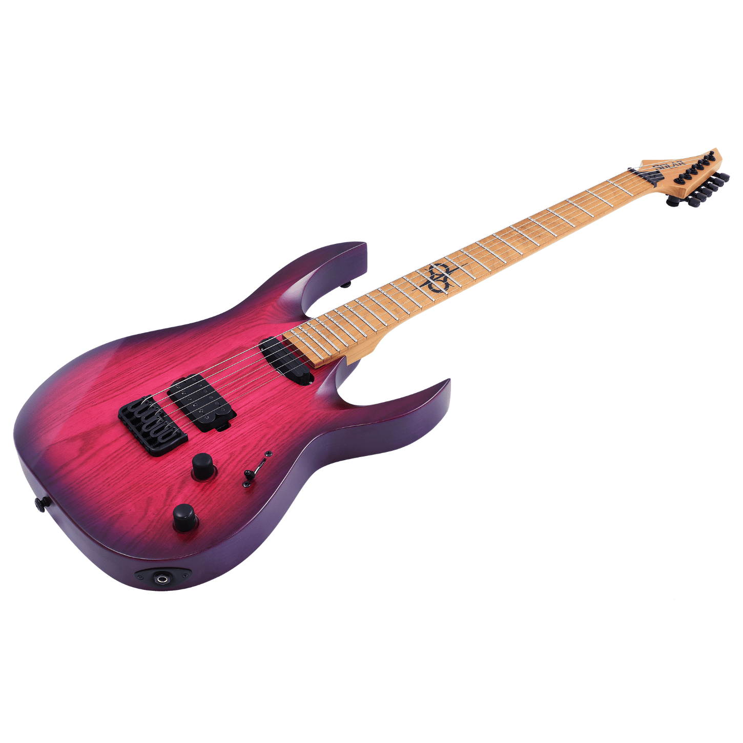 SOLAR AB1.6HTPB Elektro Gitar – Trans Purple Burst Matte