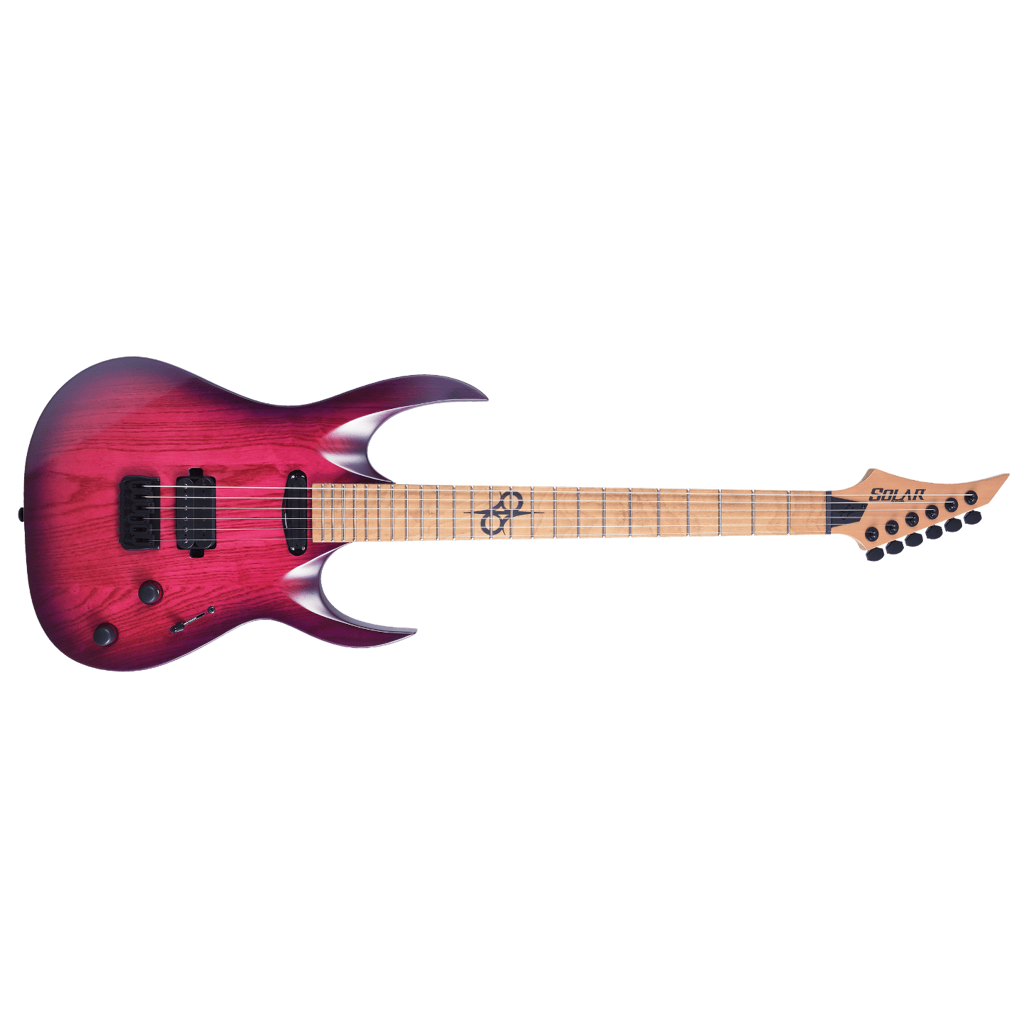 SOLAR AB1.6HTPB Elektro Gitar – Trans Purple Burst Matte