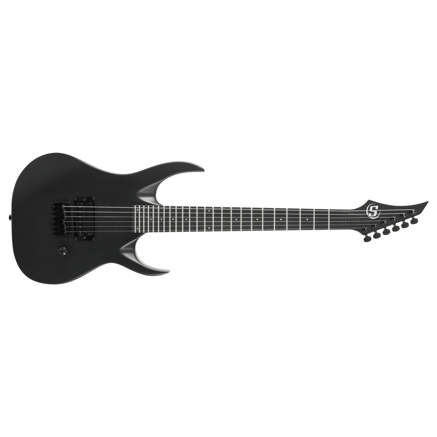 S by Solar AB4.61MC – 3/4 Elektro Gitar - Carbon Black Matte