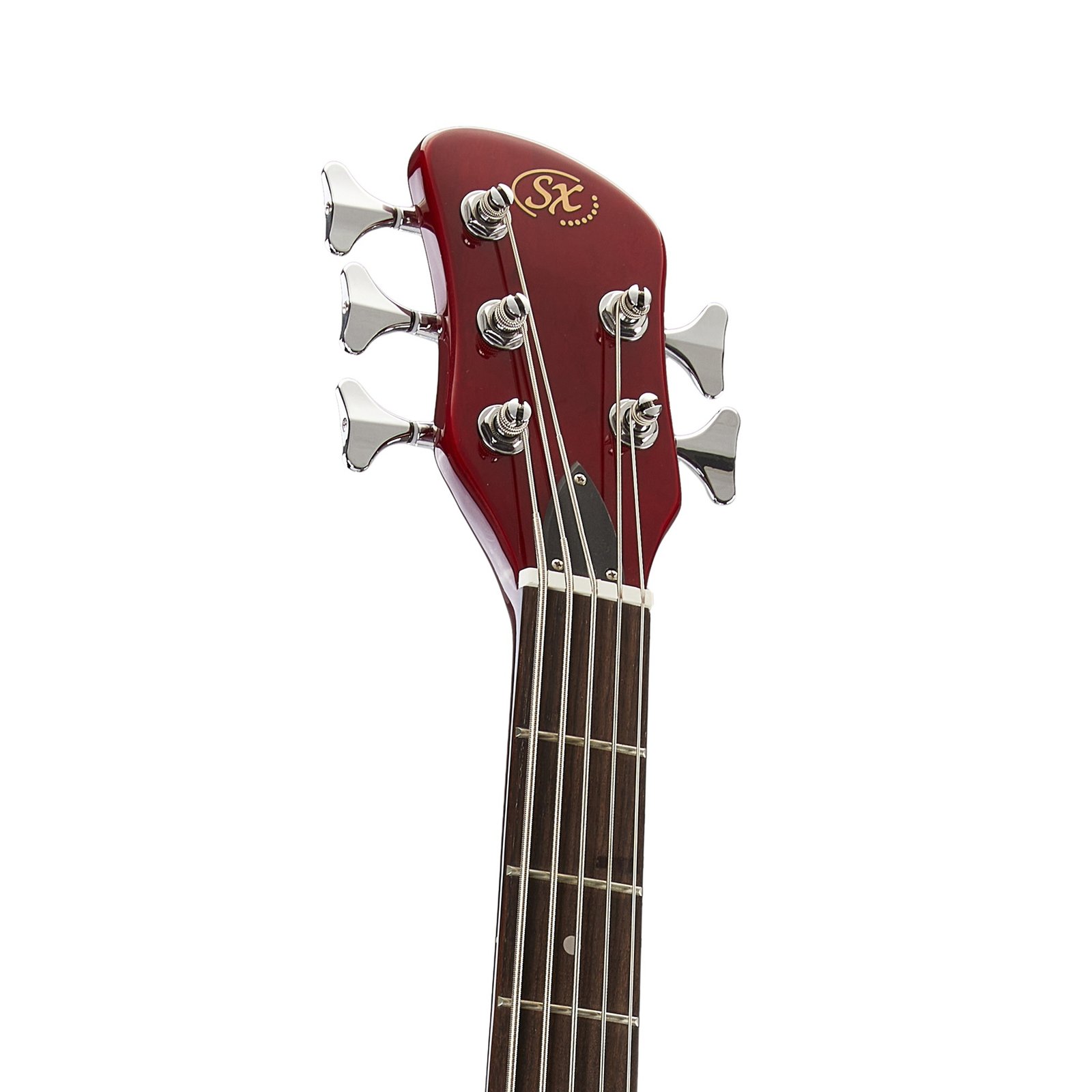 SX SWB1 5 Telli Bas Gitar (Trans Red Wine)