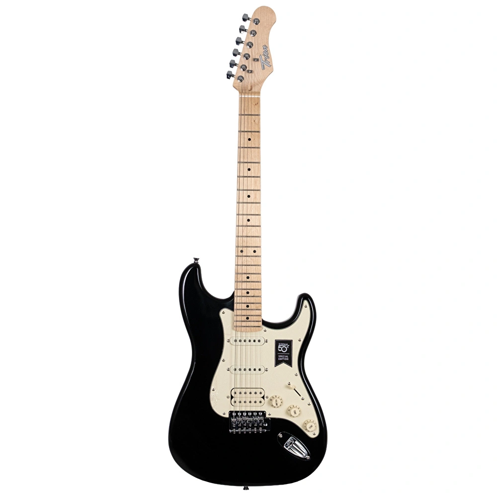 Trion TGP-112-BK Aksesuar ve Amfi Dahil Siyah Elektro Gitar Seti